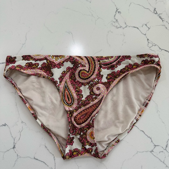 Dkny Other - DKNY Paisley Print Bikini Bottoms Size Medium